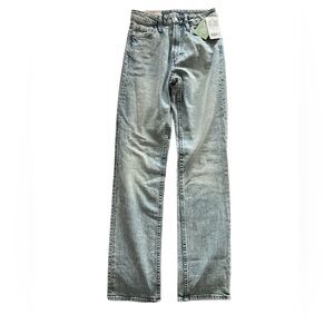 H&M Blue Straight Leg Jeans with Vintage Appeal